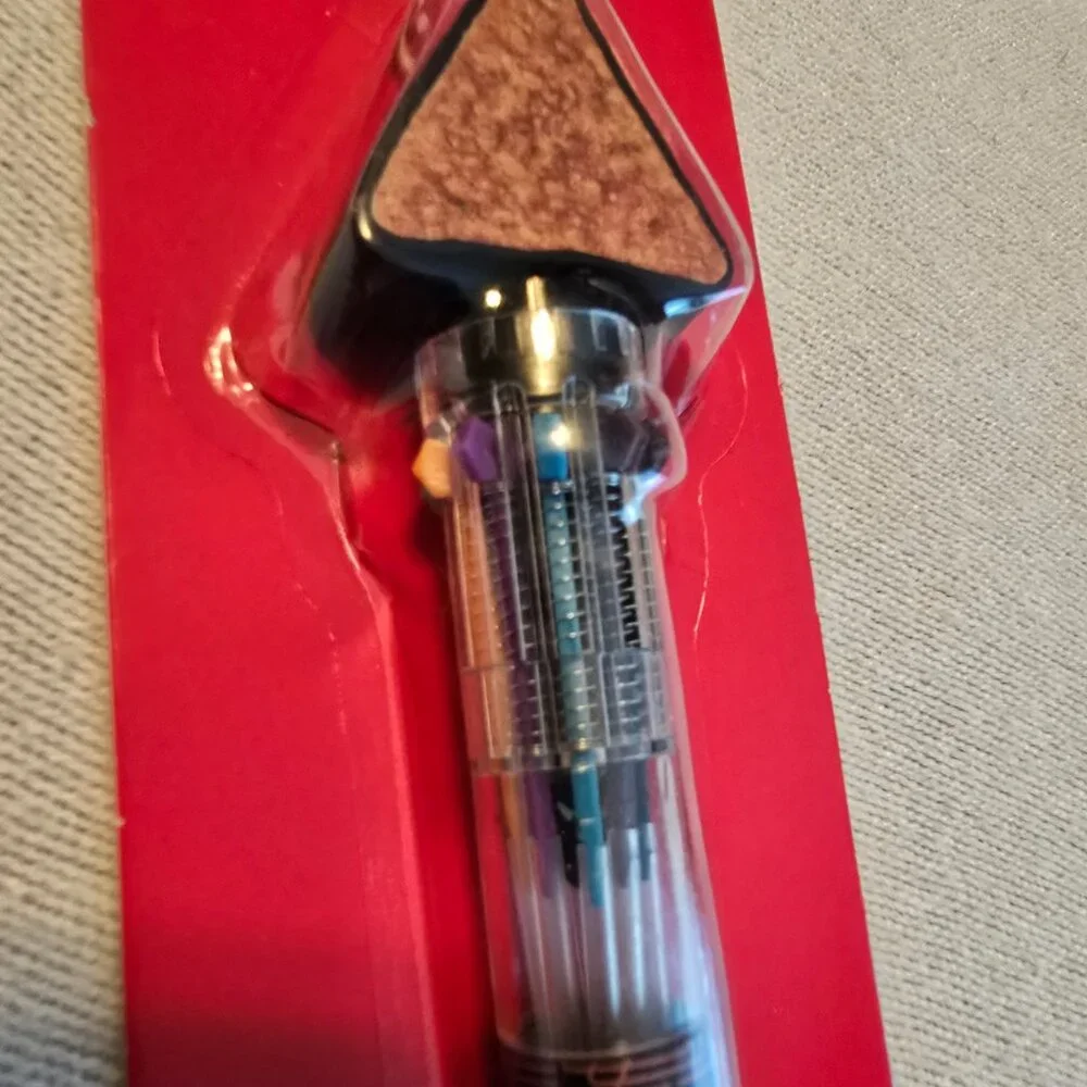 Doritos 10 Color Ball Point Pen NEW Chip on Top Nacho Cheese Flavored Great Gift